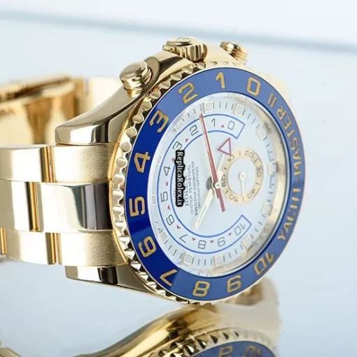 Epic Replica Rolex Yacht-master II 116688 Automatic Movement 44mm Yellow Gold Case Mens/unisex Watch - Image 8