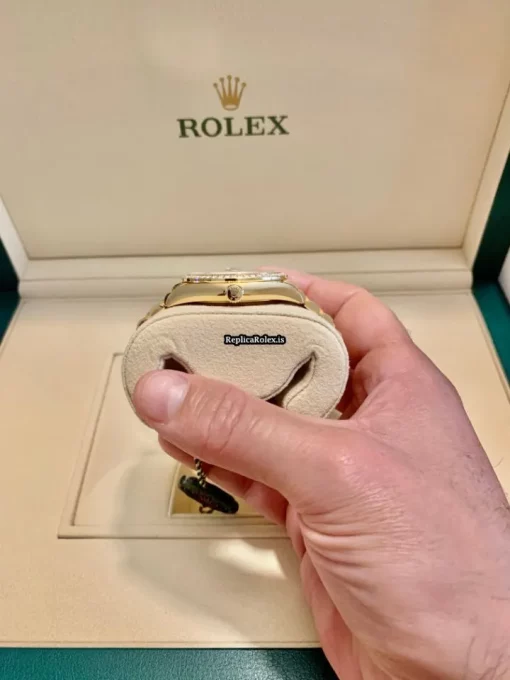 Wonderful Fake Rolex Day-date 36 128348rbr Caliber 3255 Automatic Movement 36x43mm Yellow Gold Case Mens/unisex Watch - Image 2