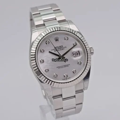 Marvellous Replica Rolex Datejust 126334 Automatic Movement 40mm Steel Case Mens/unisex Watch - Image 4