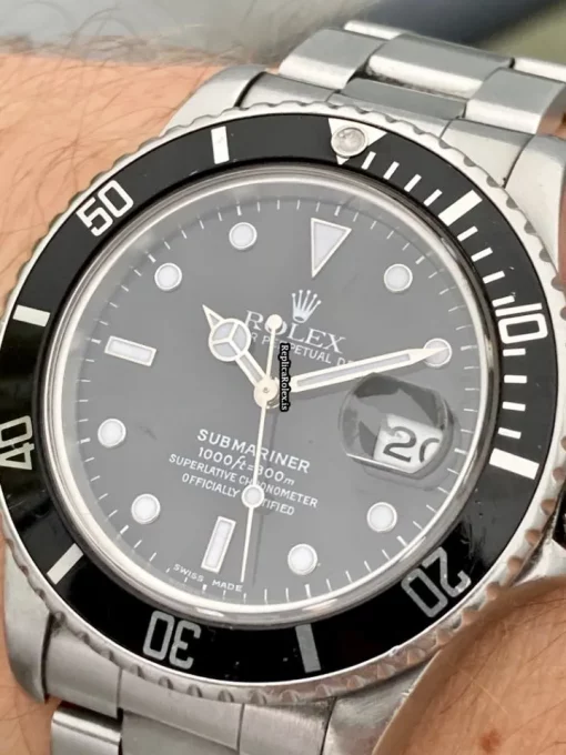 Exquisite Replica Rolex Submariner Date 16800 Caliber 3035 Automatic Movement 40mm Steel Case Mens/unisex Watch - Image 2
