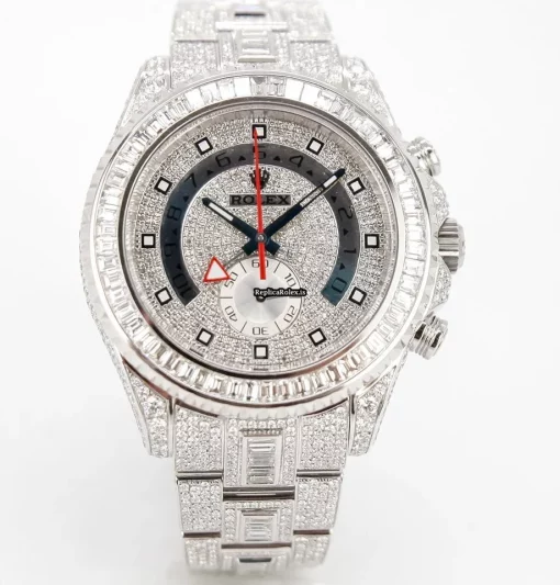 Best Clone Rolex Yacht-master II 116680 Caliber 4161 Automatic Movement 44mm Steel Case Mens/unisex Watch - Image 2