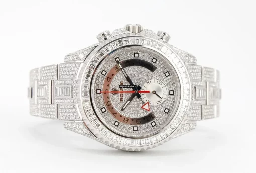 Best Clone Rolex Yacht-master II 116680 Caliber 4161 Automatic Movement 44mm Steel Case Mens/unisex Watch - Image 4