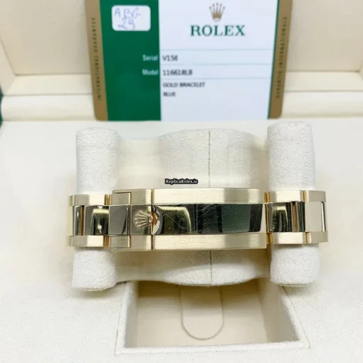 Popular Fakes Rolex Submariner Date 116618lb Caliber 3135 Automatic Movement 40mm Yellow Gold Case Mens/unisex Watch - Image 11