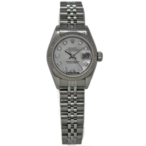 Incredible Fake Rolex Lady-datejust 79174 Automatic Movement 26mm Steel Case Womens Watch - Image 2