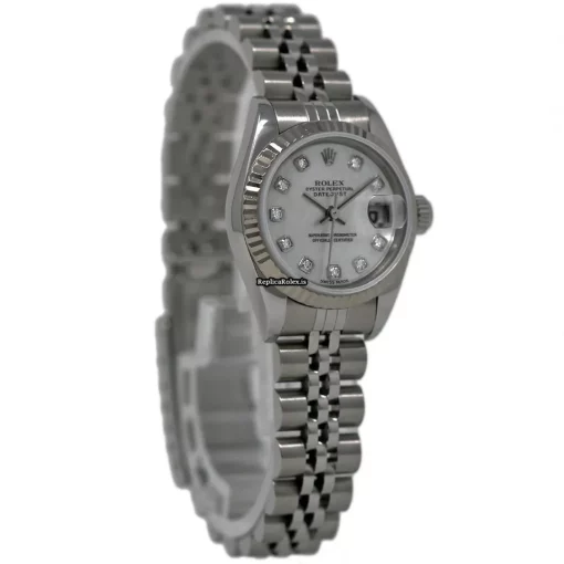 Incredible Fake Rolex Lady-datejust 79174 Automatic Movement 26mm Steel Case Womens Watch - Image 5