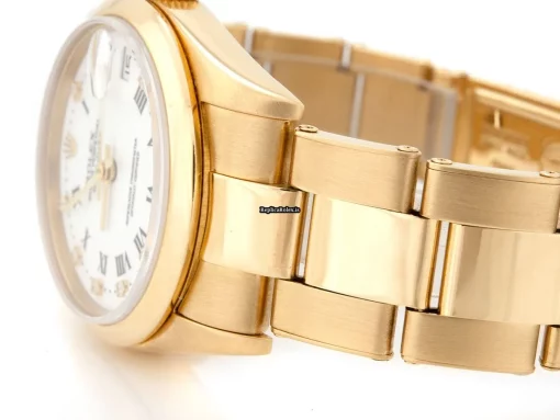 Reliable Copy Rolex Datejust 68248 Automatic Movement 31mm Yellow Gold Case Womens Watch - Image 10
