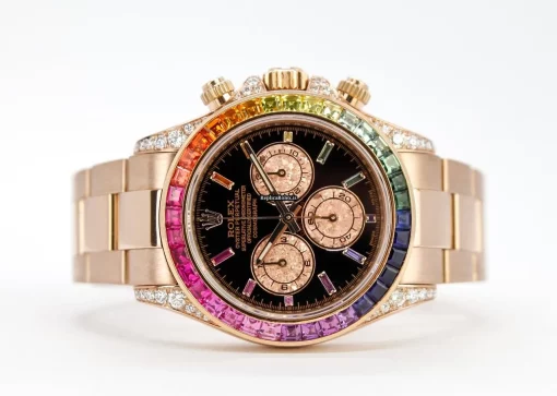 Defect Replica Rolex Daytona 116505 Caliber 4130 Automatic Movement 40mm Rose Gold Case Mens/unisex Watch - Image 3