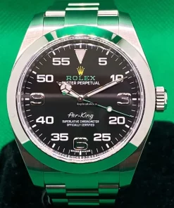 Great Knockoff Rolex Air King 116900 Caliber 3131 Automatic Movement 40mm Steel Case Mens/unisex Watch