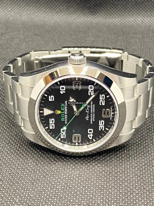 Great Knockoff Rolex Air King 116900 Caliber 3131 Automatic Movement 40mm Steel Case Mens/unisex Watch - Image 7