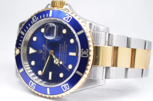 Recommend Replica Rolex Submariner Date 16613 Caliber 3135 Automatic Movement 40mm Gold/steel Case Mens/unisex Watch - Image 3