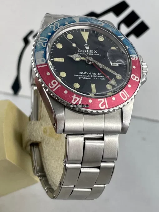 Excellent Replica Rolex Gmt-master 1675 Caliber 1570 Automatic Movement 40mm Steel Case Mens/unisex Watch - Image 2