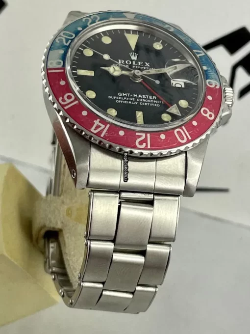 Excellent Replica Rolex Gmt-master 1675 Caliber 1570 Automatic Movement 40mm Steel Case Mens/unisex Watch - Image 3
