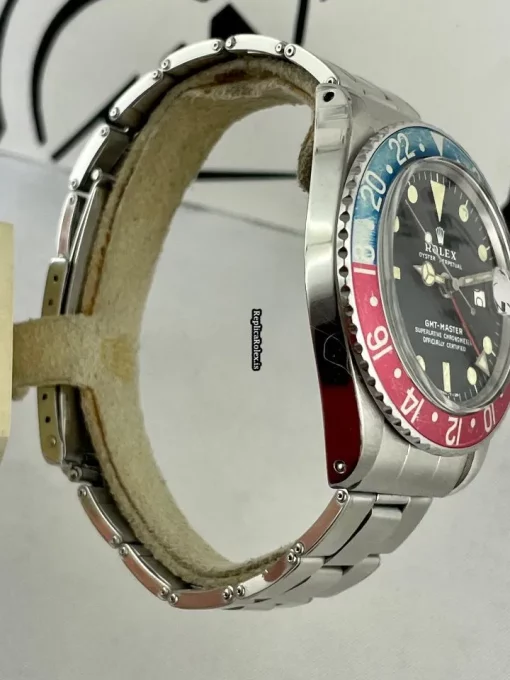 Excellent Replica Rolex Gmt-master 1675 Caliber 1570 Automatic Movement 40mm Steel Case Mens/unisex Watch - Image 4