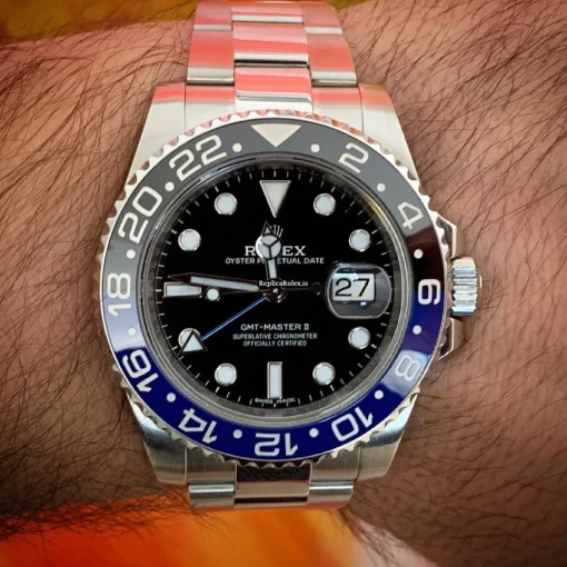 Ideal Copy Rolex Gmt-master II 116710blnr Caliber 3186 Automatic Movement 40mm Steel Case Mens/unisex Watch