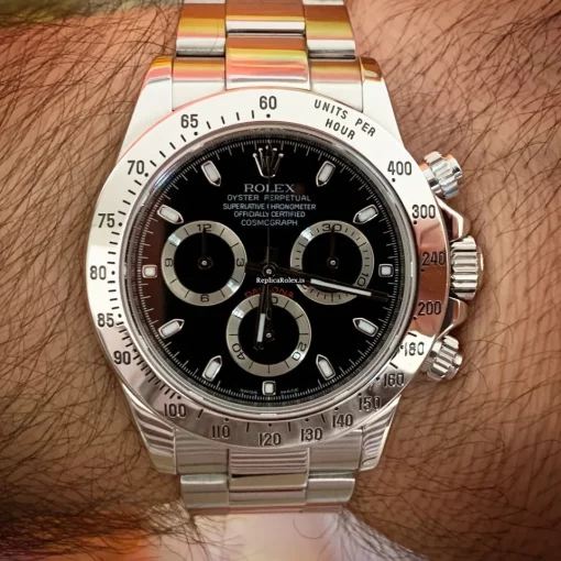 Popular Replica Rolex Daytona 116520 Caliber 4130 Automatic Movement 40mm Steel Case Mens/unisex Watch