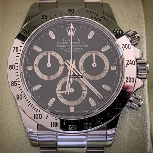 Popular Replica Rolex Daytona 116520 Caliber 4130 Automatic Movement 40mm Steel Case Mens/unisex Watch - Image 3