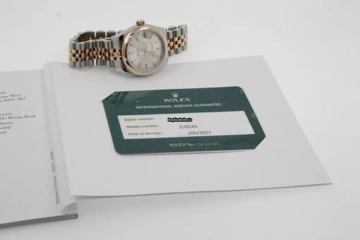 Aaa Replica Rolex Lady-datejust 178241 Caliber 2235 Automatic Movement 31mm Gold/steel Case Mens/unisex Watch - Image 12