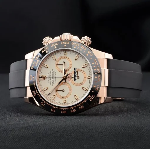 Lovely Replica Rolex Daytona 116515ln Caliber 4130 Automatic Movement 40mm Rose Gold Case Mens/unisex Watch - Image 6