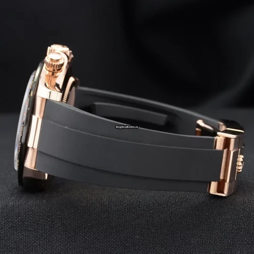 Lovely Replica Rolex Daytona 116515ln Caliber 4130 Automatic Movement 40mm Rose Gold Case Mens/unisex Watch - Image 7