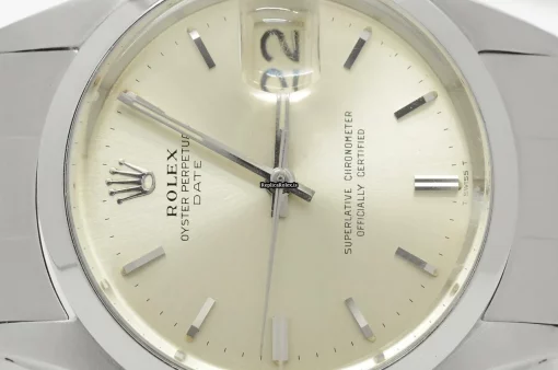 Well Made Replica Rolex Oyster Perpetual Date 1500 Automatic Movement 34mm Steel Case Mens/unisex Watch - Image 2