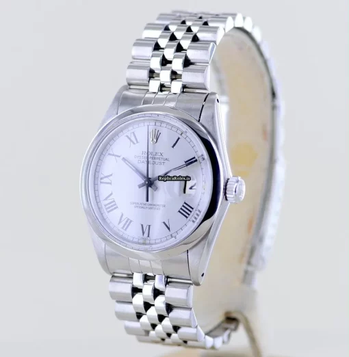 Terrific Replica Rolex Datejust 16000 Caliber 3035 Automatic Movement 36mm Steel Case Mens/unisex Watch - Image 3