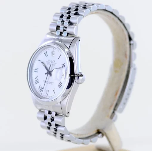 Terrific Replica Rolex Datejust 16000 Caliber 3035 Automatic Movement 36mm Steel Case Mens/unisex Watch - Image 4