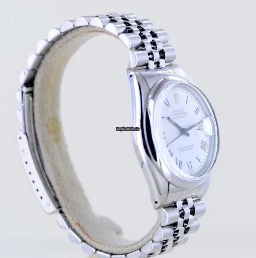 Terrific Replica Rolex Datejust 16000 Caliber 3035 Automatic Movement 36mm Steel Case Mens/unisex Watch - Image 9