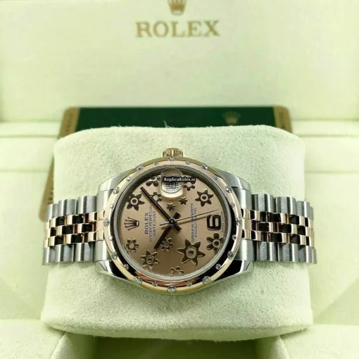 Aaa Copy Rolex Lady-datejust 178341 Caliber 2235 Automatic Movement 31mm Rose Gold Case Womens Watch - Image 3