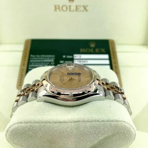 Aaa Copy Rolex Lady-datejust 178341 Caliber 2235 Automatic Movement 31mm Rose Gold Case Womens Watch - Image 4