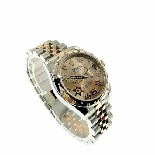 Aaa Copy Rolex Lady-datejust 178341 Caliber 2235 Automatic Movement 31mm Rose Gold Case Womens Watch - Image 5