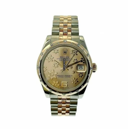 Aaa Copy Rolex Lady-datejust 178341 Caliber 2235 Automatic Movement 31mm Rose Gold Case Womens Watch - Image 6