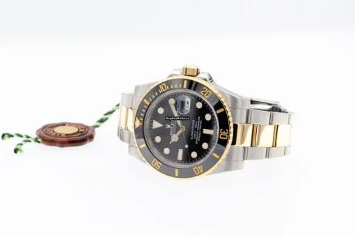 Inexpensive Replica Rolex Submariner Date 116613ln Caliber 3135 Automatic Movement 40mm Gold/steel Case Mens/unisex Watch - Image 5