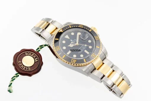 Inexpensive Replica Rolex Submariner Date 116613ln Caliber 3135 Automatic Movement 40mm Gold/steel Case Mens/unisex Watch - Image 8