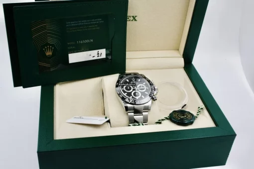 Top Replica Rolex Daytona 116500ln Caliber 4130 Automatic Movement 40mm Steel Case Mens/unisex Watch - Image 13