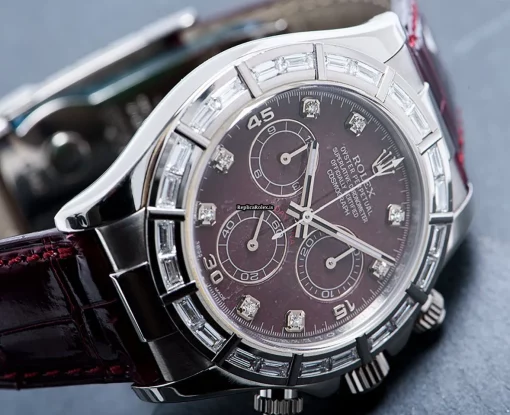 Recommend Fake Rolex Daytona 116589 Automatic Movement 40mm White Gold Case Mens/unisex Watch - Image 7