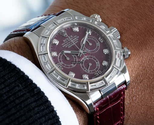Recommend Fake Rolex Daytona 116589 Automatic Movement 40mm White Gold Case Mens/unisex Watch - Image 8