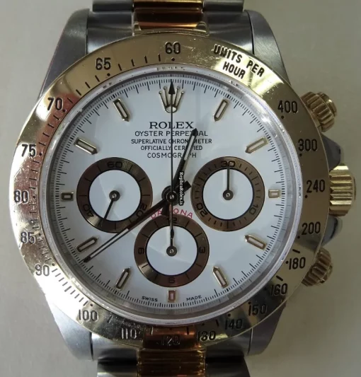 Quality Replica Rolex Daytona 16523g Automatic Movement 40mm Gold/steel Case Mens/unisex Watch - Image 7