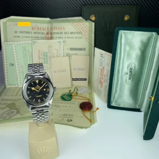 Beautiful Replica Rolex Explorer 6610 Automatic Movement Steel Case Mens/unisex Watch - Image 2