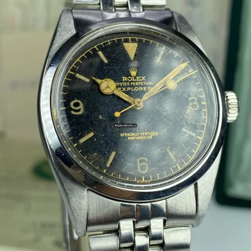 Beautiful Replica Rolex Explorer 6610 Automatic Movement Steel Case Mens/unisex Watch - Image 4