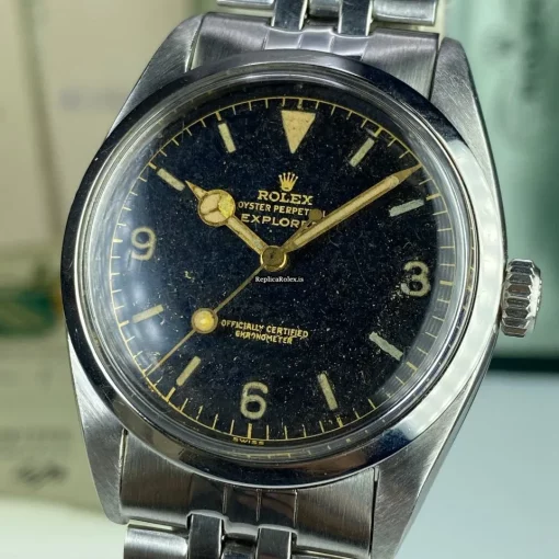 Beautiful Replica Rolex Explorer 6610 Automatic Movement Steel Case Mens/unisex Watch - Image 5