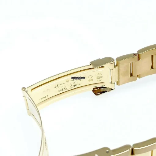 Affordable Fake Rolex Yacht-master 16628 Caliber 3135 Automatic Movement 40mm Yellow Gold Case Mens/unisex Watch - Image 9