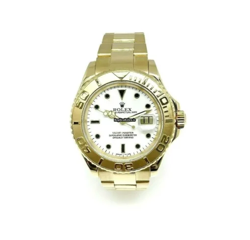 Affordable Fake Rolex Yacht-master 16628 Caliber 3135 Automatic Movement 40mm Yellow Gold Case Mens/unisex Watch - Image 10