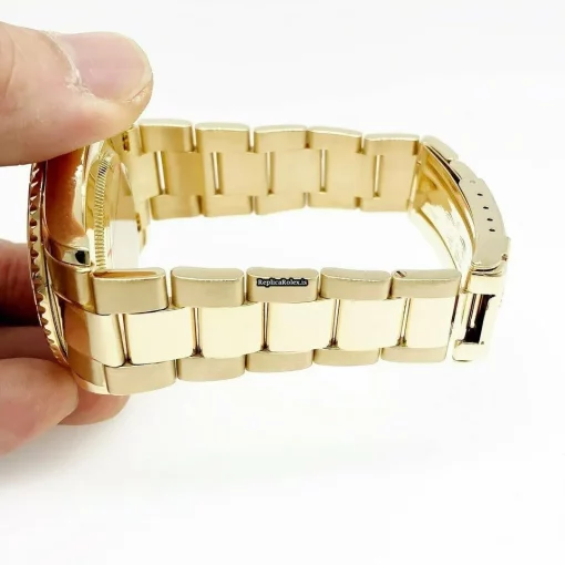 Affordable Fake Rolex Yacht-master 16628 Caliber 3135 Automatic Movement 40mm Yellow Gold Case Mens/unisex Watch - Image 7