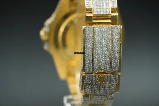 Fantastic Replica Rolex Gmt-master II 116718ln Caliber 3186 Automatic Movement 40mm Yellow Gold Case Mens/unisex Watch - Image 6