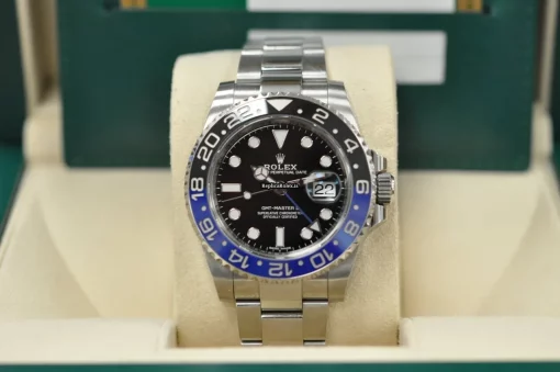 Wonderful Replica Rolex Gmt-master II 116710blnr Caliber 3186 Automatic Movement 40mm Steel Case Mens/unisex Watch