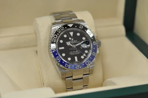 Wonderful Replica Rolex Gmt-master II 116710blnr Caliber 3186 Automatic Movement 40mm Steel Case Mens/unisex Watch - Image 2
