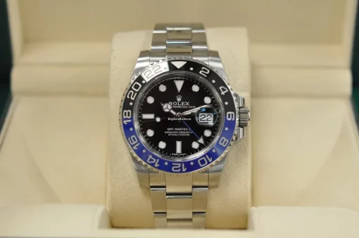 Wonderful Replica Rolex Gmt-master II 116710blnr Caliber 3186 Automatic Movement 40mm Steel Case Mens/unisex Watch - Image 3