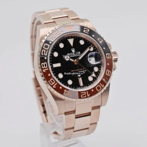 Great Fake Rolex Gmt-master II 126715chnr Automatic Movement 40mm Rose Gold Case Mens/unisex Watch - Image 4