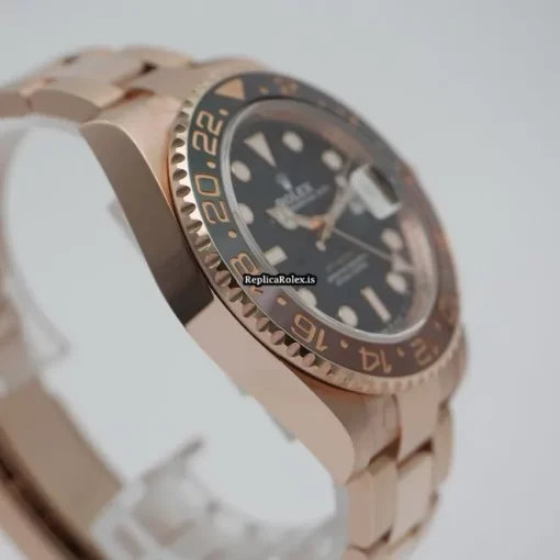 Great Fake Rolex Gmt-master II 126715chnr Automatic Movement 40mm Rose Gold Case Mens/unisex Watch - Image 8