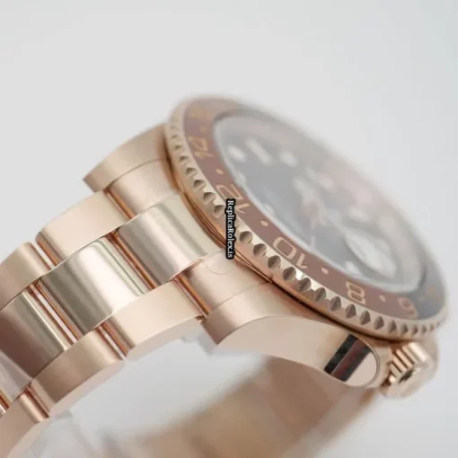 Great Fake Rolex Gmt-master II 126715chnr Automatic Movement 40mm Rose Gold Case Mens/unisex Watch - Image 9